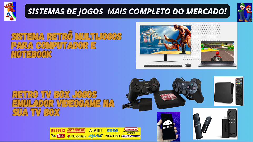 SISTEMA MULT JOGOS RETRO